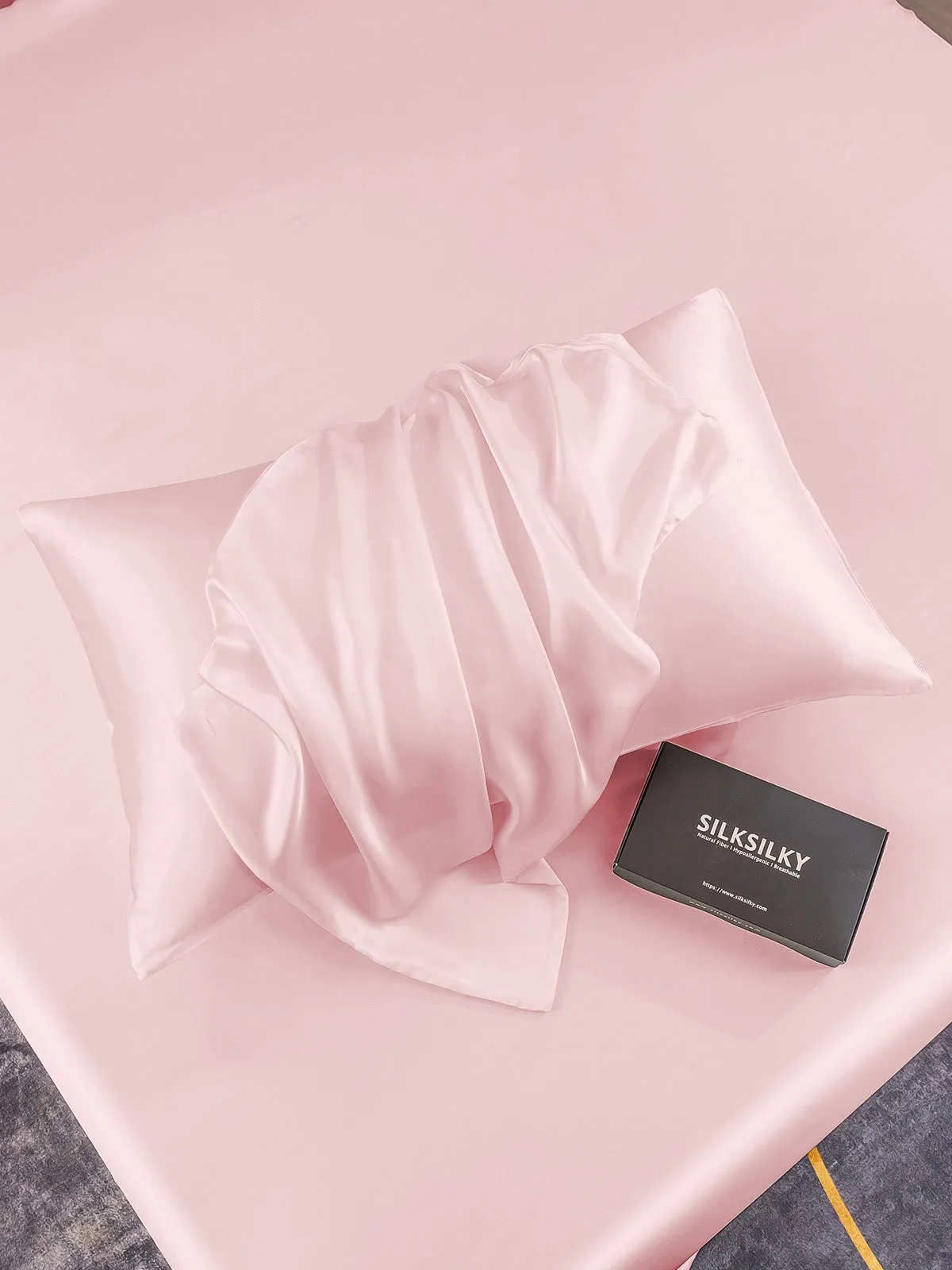 100% Silk 30Momme Luxurious Pillowcase - Hidden Zipper