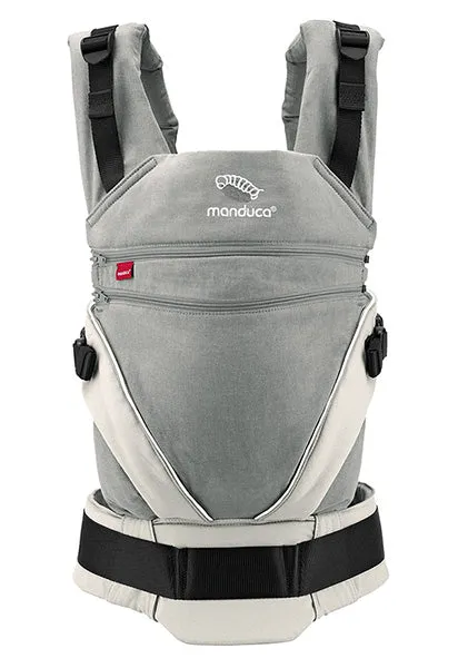 [3 Years Local Warranty] Manduca XT Organic Cotton Baby & Toddler Carrier - Grey White