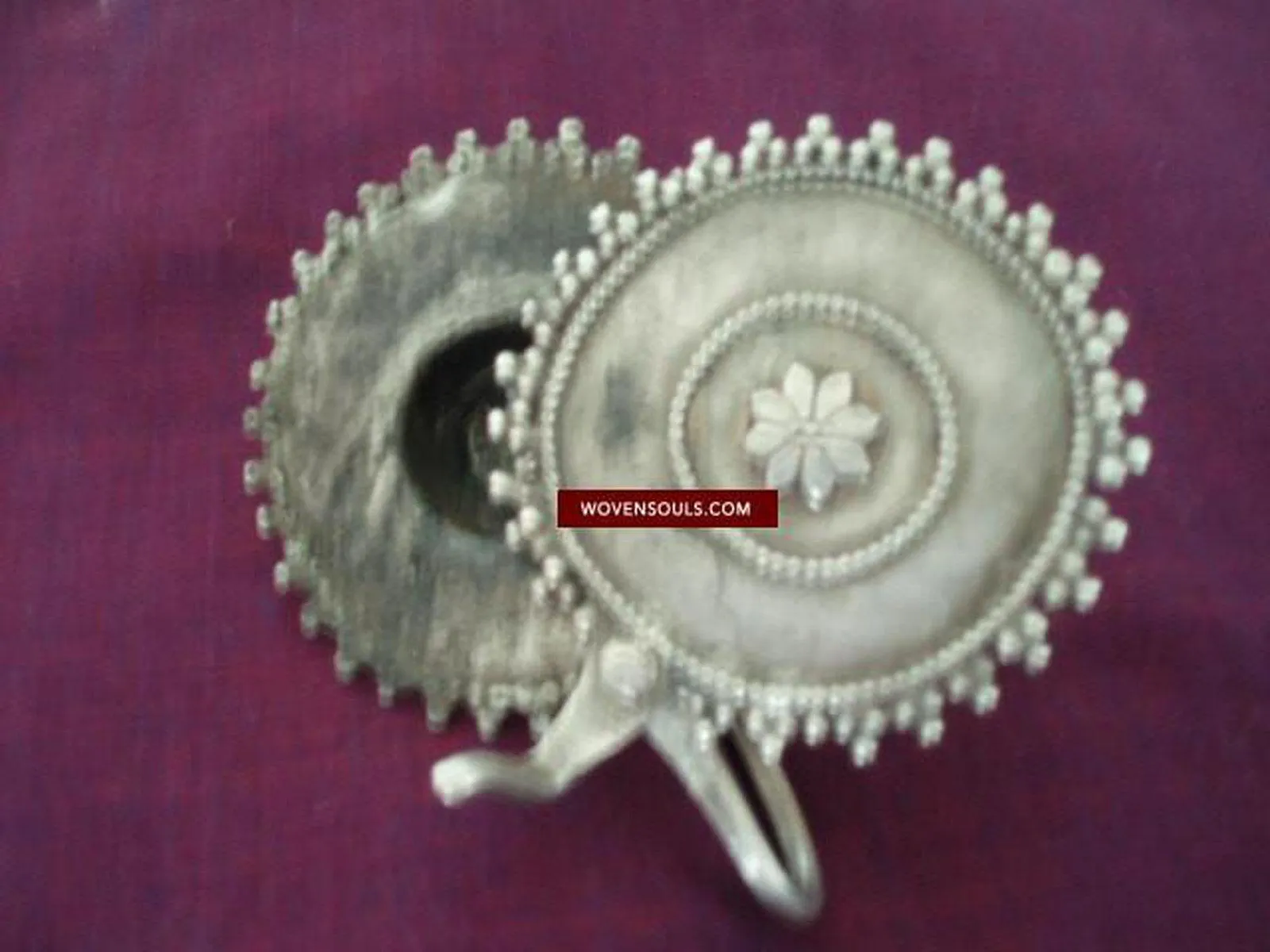 332 SOLD Exquisite Old Silver Kajal Kohl Maker