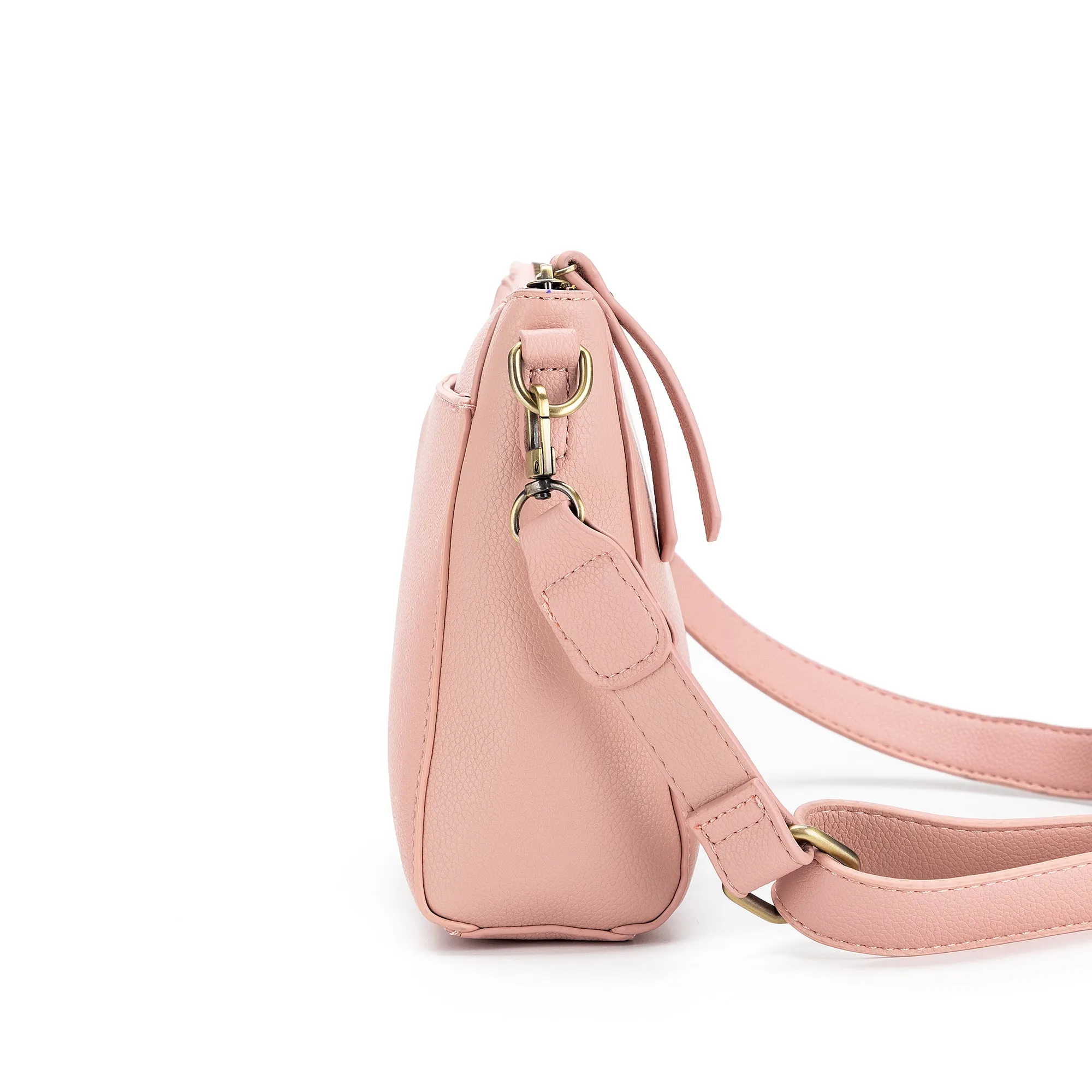 Aspen Pink Crossbody Bag