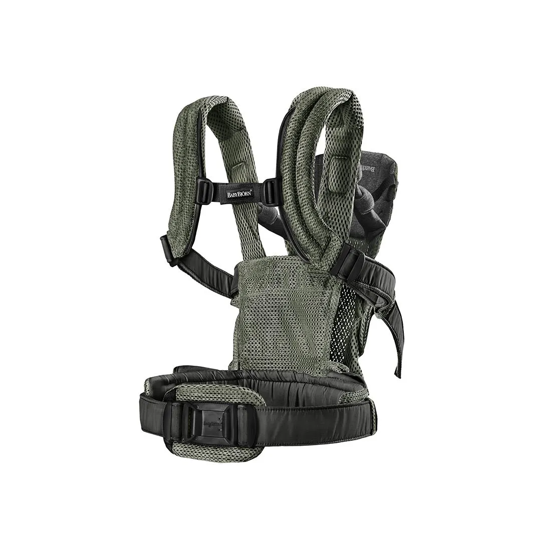 BabyBjörn Harmony Baby Carrier - Dark Green - 3D Mesh