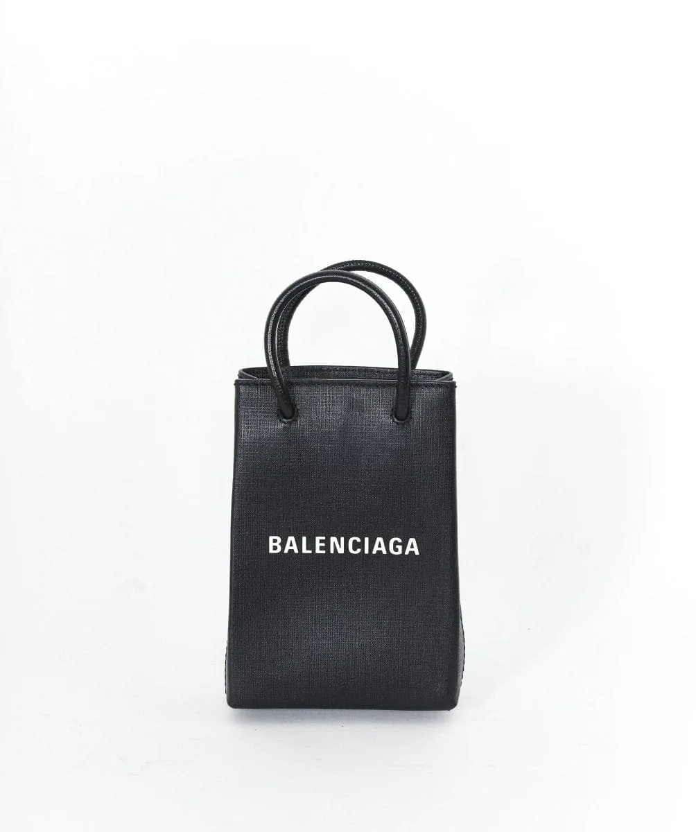 Balenciaga Mini Graffiti Shopping Bag