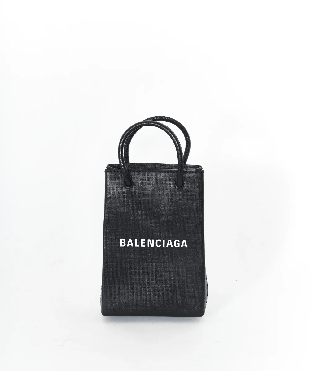 Balenciaga Mini Graffiti Shopping Bag