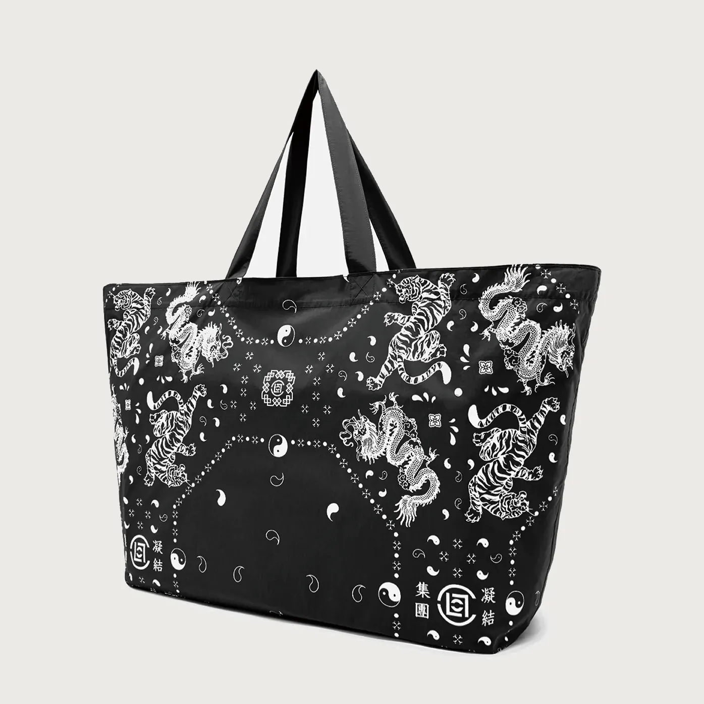 Bandana Shopping Bag Black