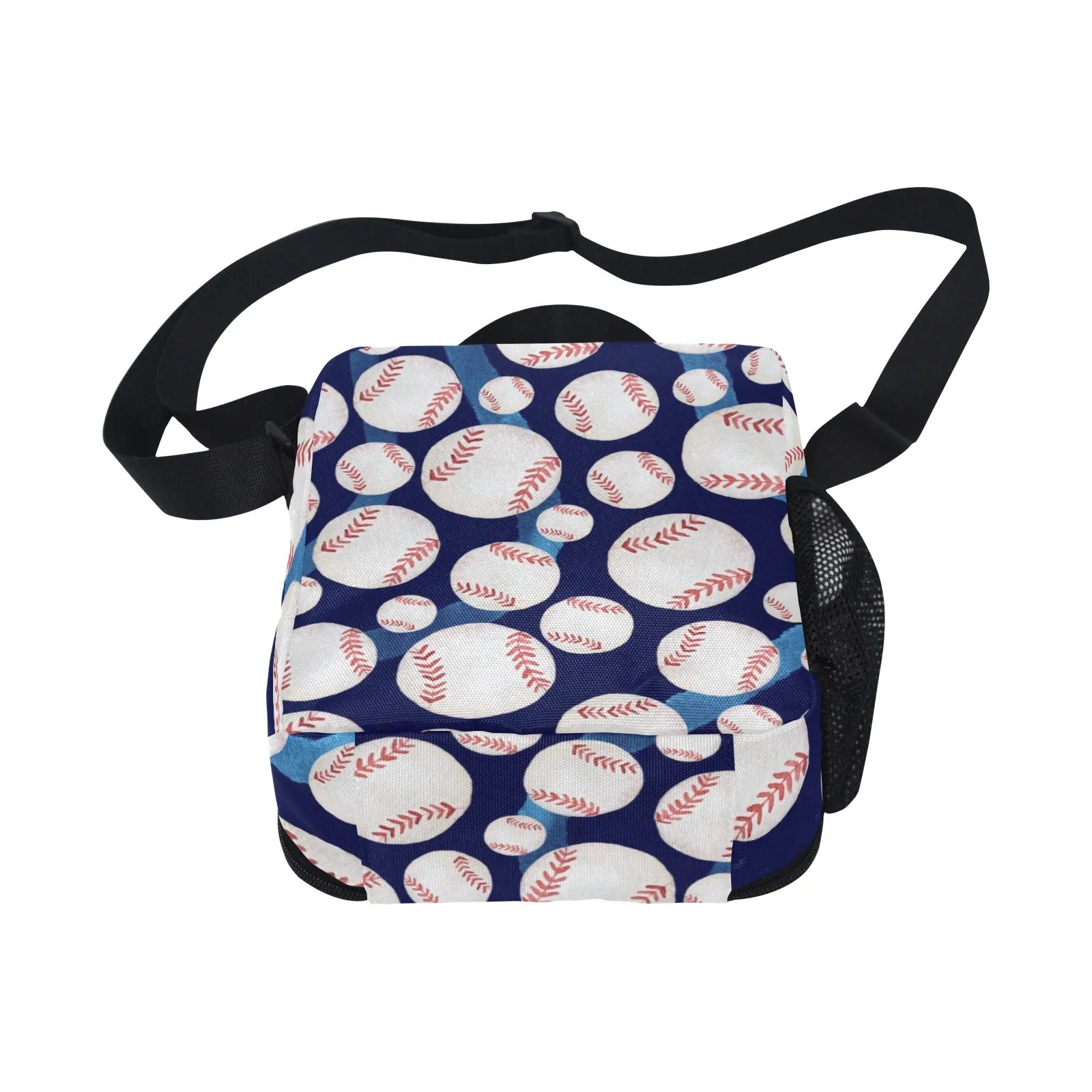 Baseball Lunch Bag for Kids - Durable Nylon, Thermal Insulation