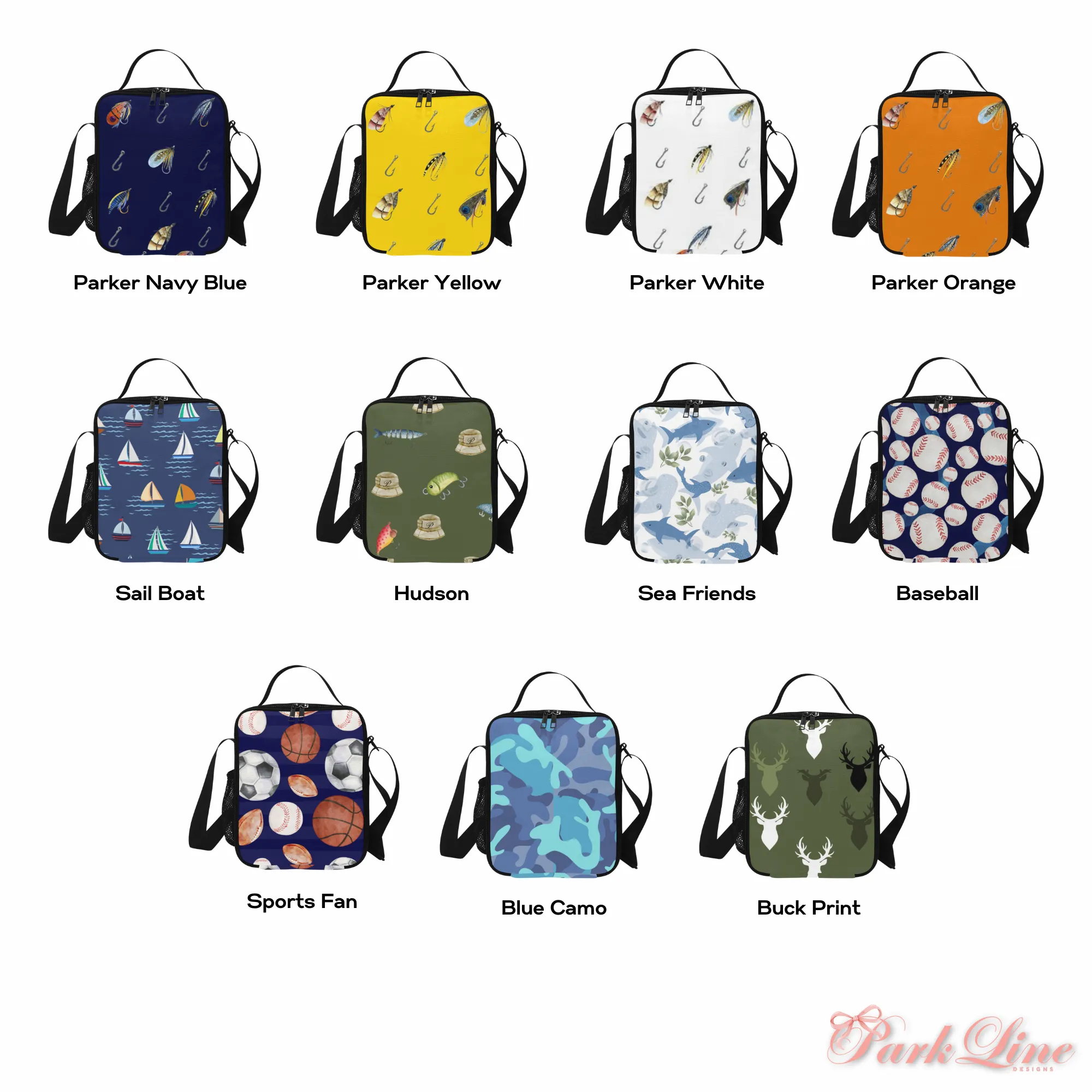 Baseball Lunch Bag for Kids - Durable Nylon, Thermal Insulation