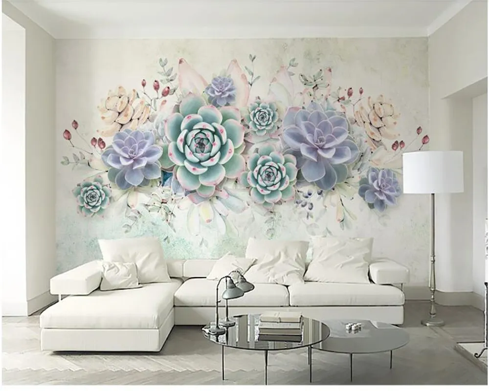 Beautiful Flowers Wallpaper Mural – Exquisite Floral Decor