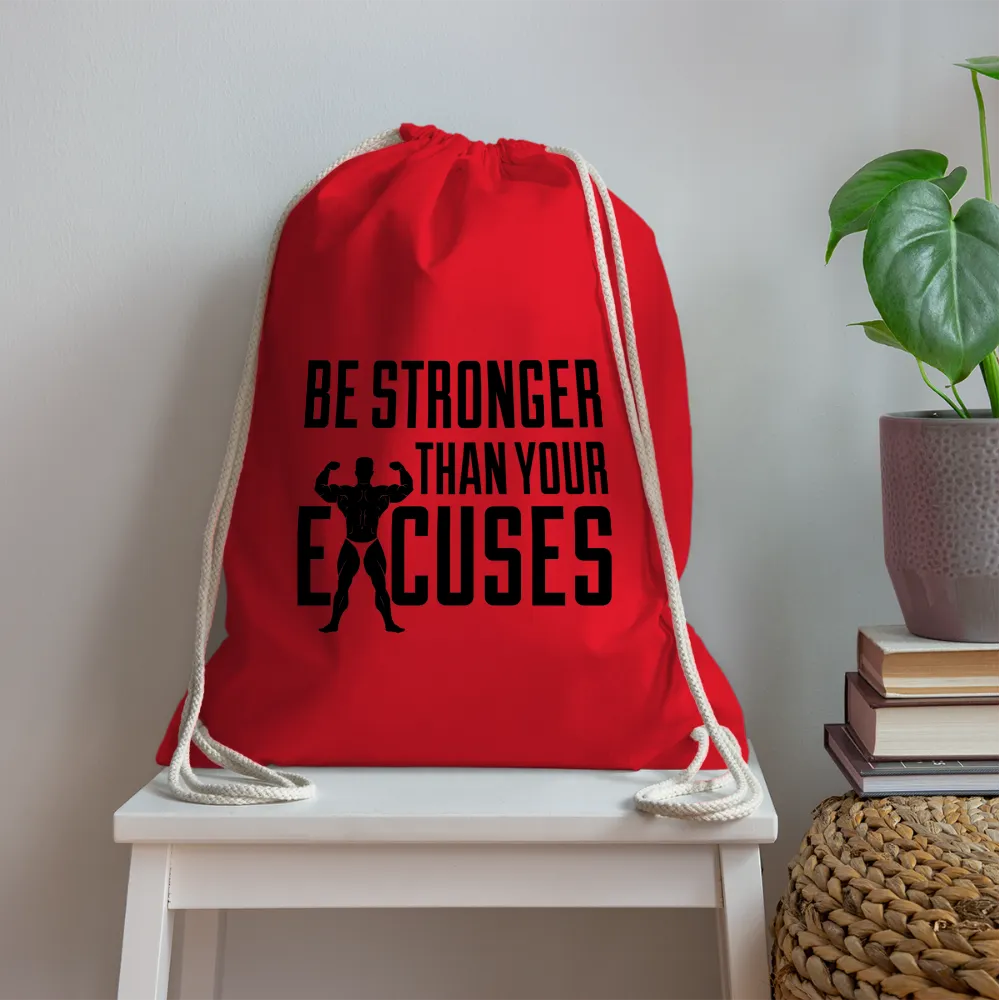 Bee stronger Drawstring Bag