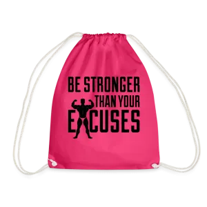 Bee stronger Drawstring Bag