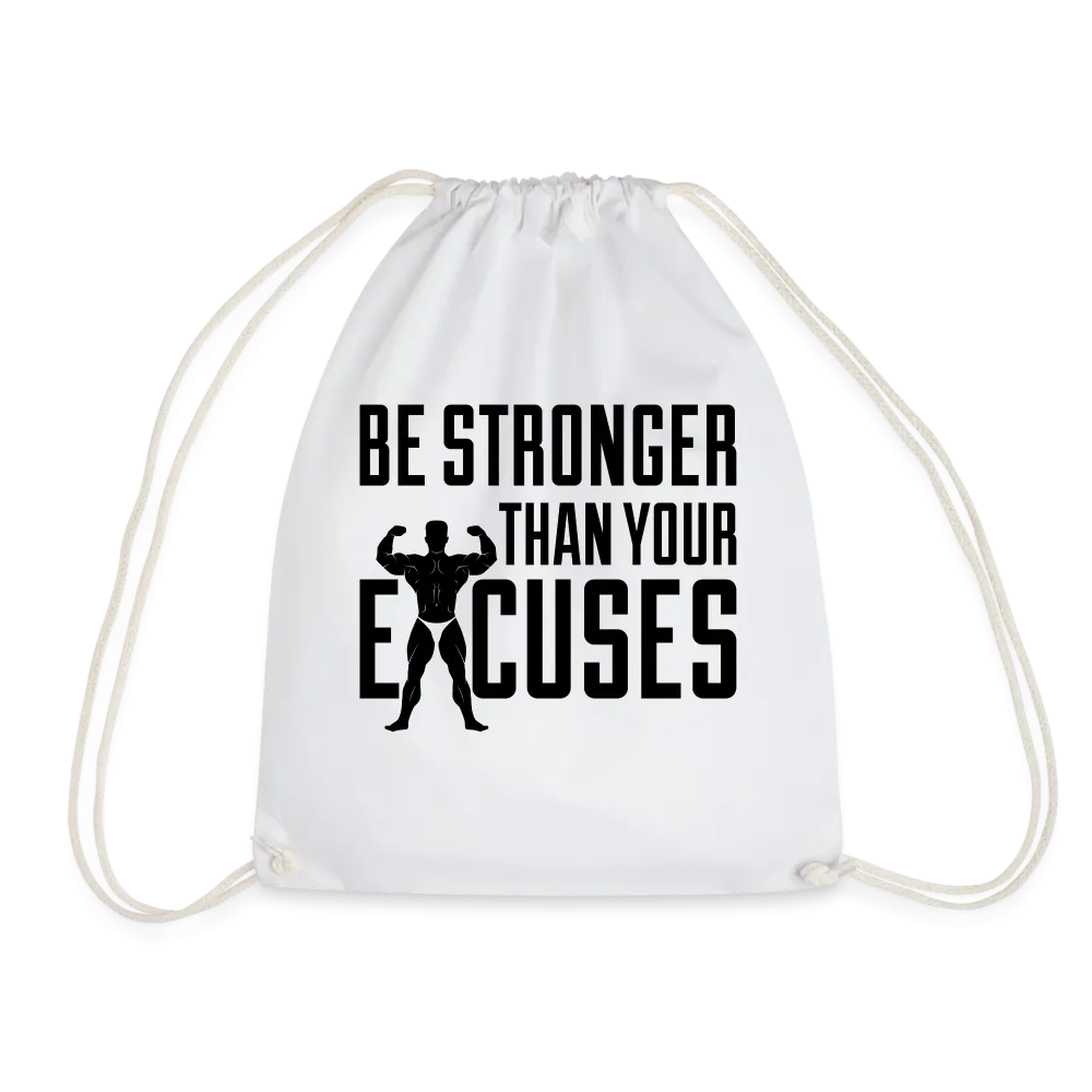 Bee stronger Drawstring Bag