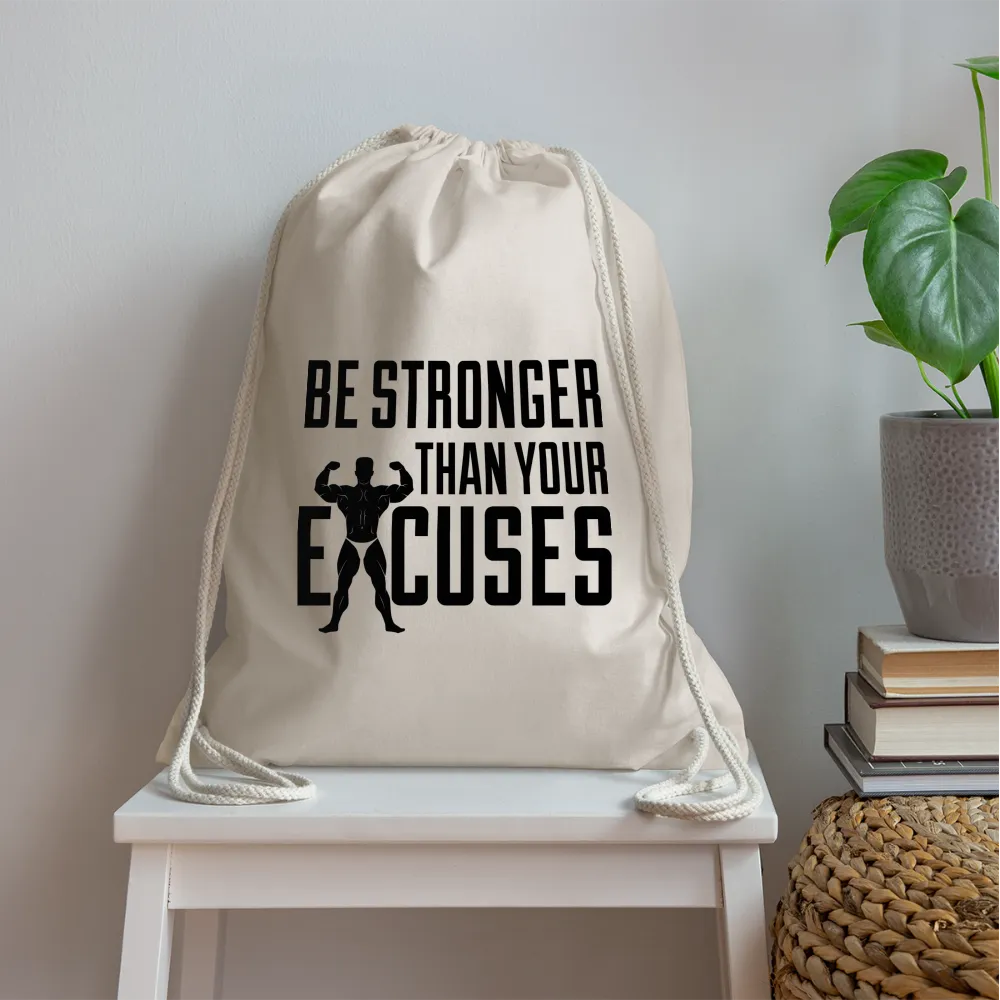 Bee stronger Drawstring Bag