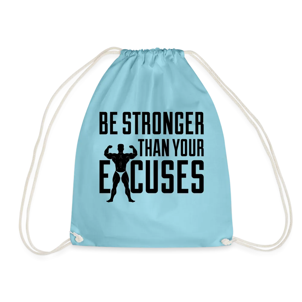 Bee stronger Drawstring Bag