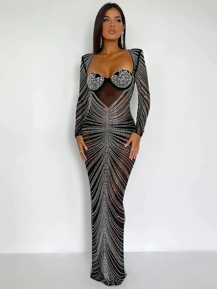 Beya - Luxurious sparkling dress