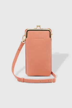 BILLIE CROSSBODY PHONE BAG PEACH