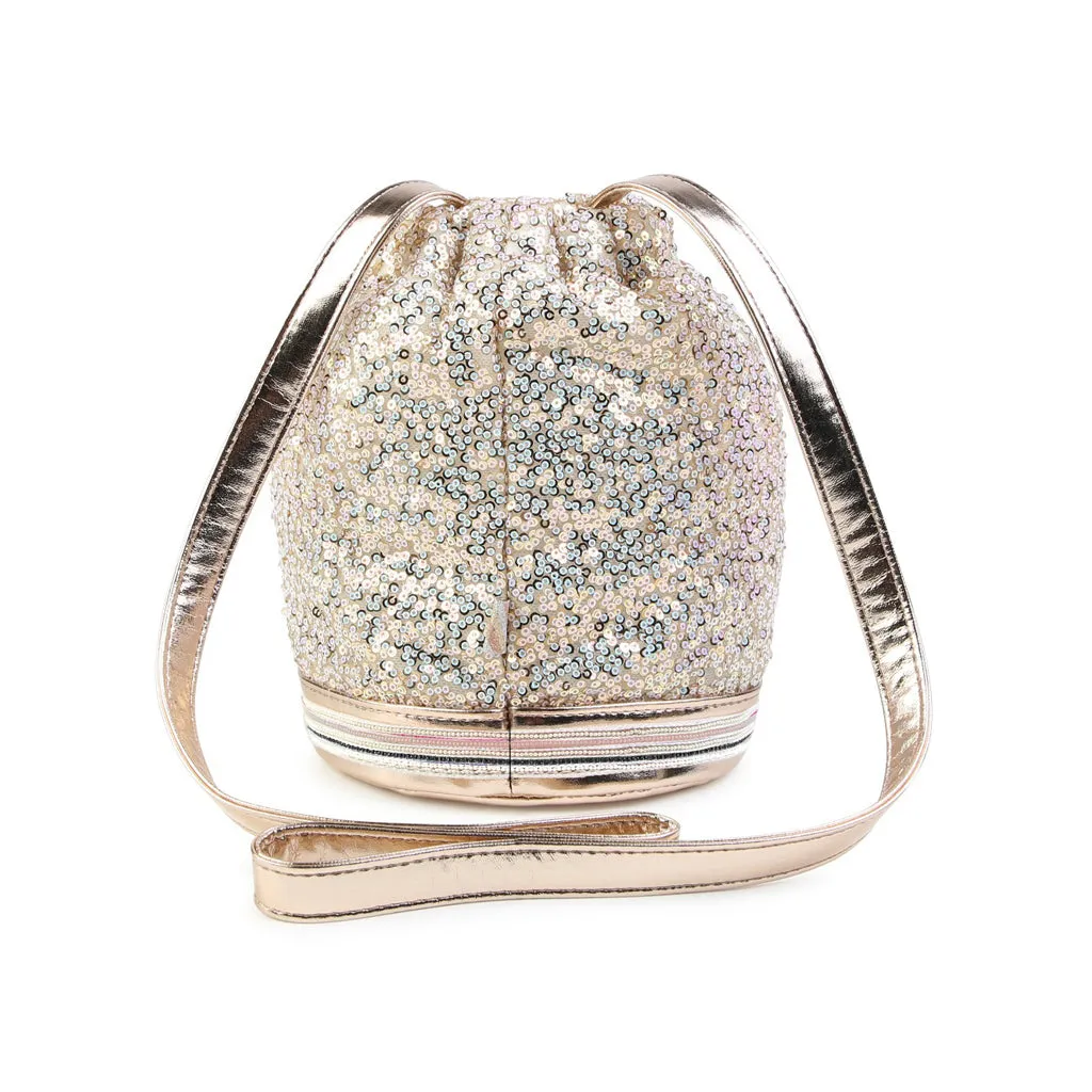 Billieblush Sequin Bucket Bag