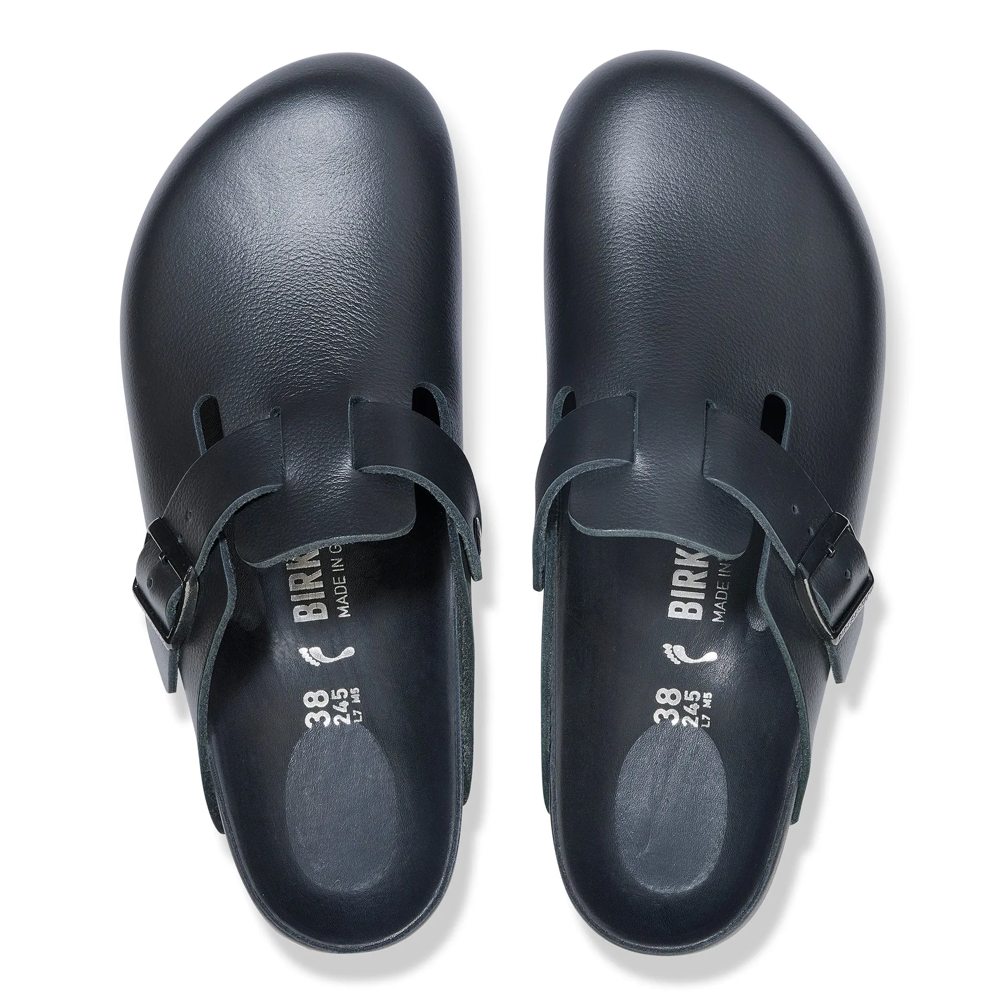 Birkenstock Boston Exquisite black leather