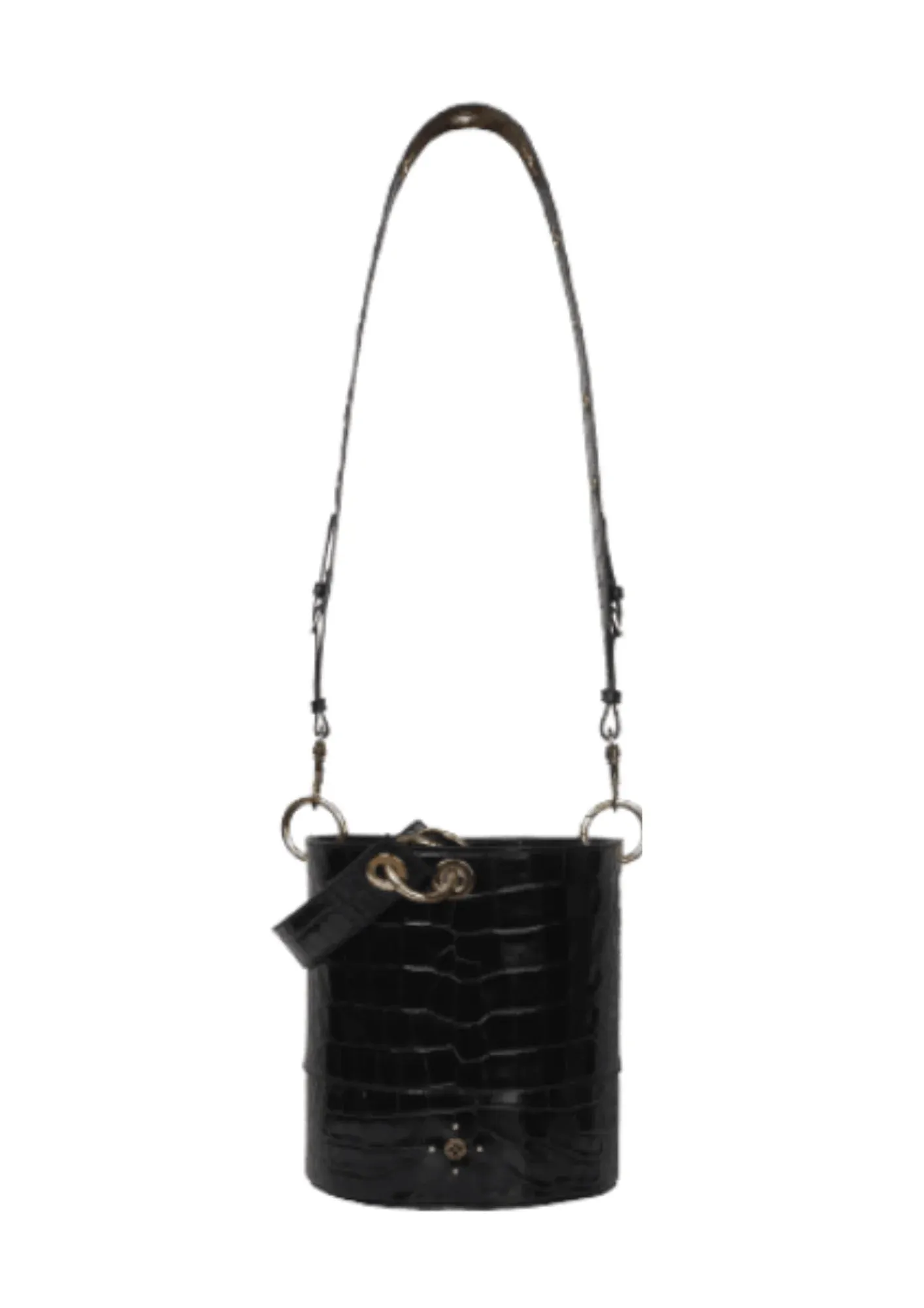 BLACK BANGKOK BUCKET BAG