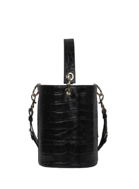 BLACK BANGKOK BUCKET BAG