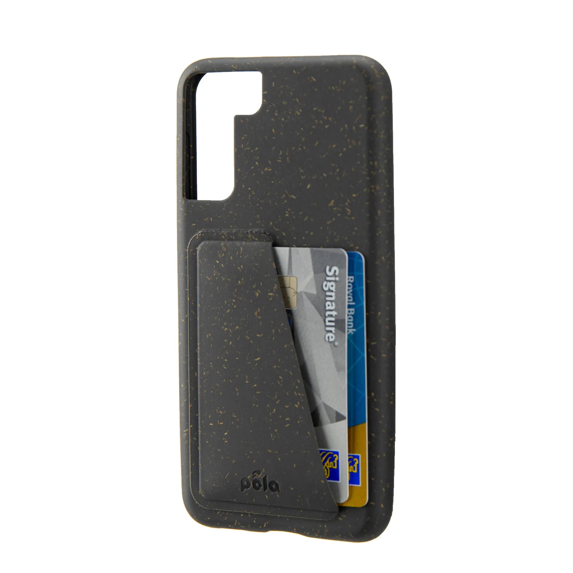 Black Samsung S21 (Plus) Wallet Case