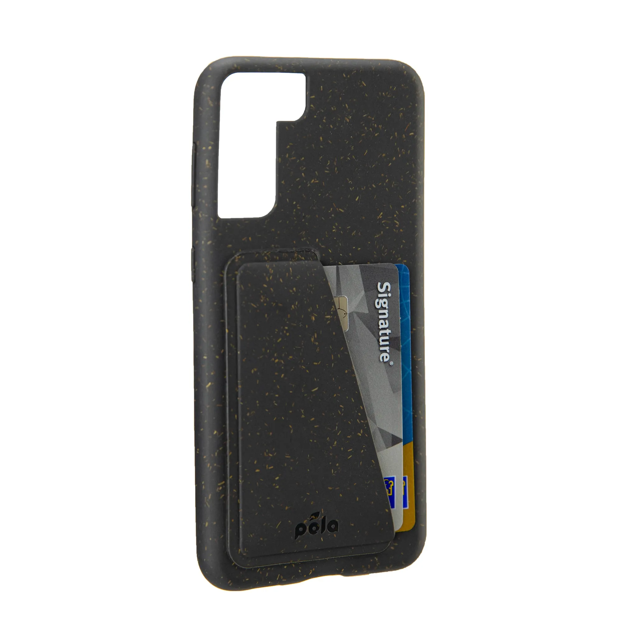 Black Samsung S21 (Plus) Wallet Case