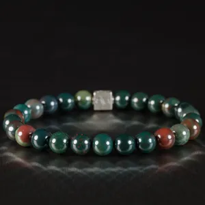 Bloodstone Bracelet II (8mm)