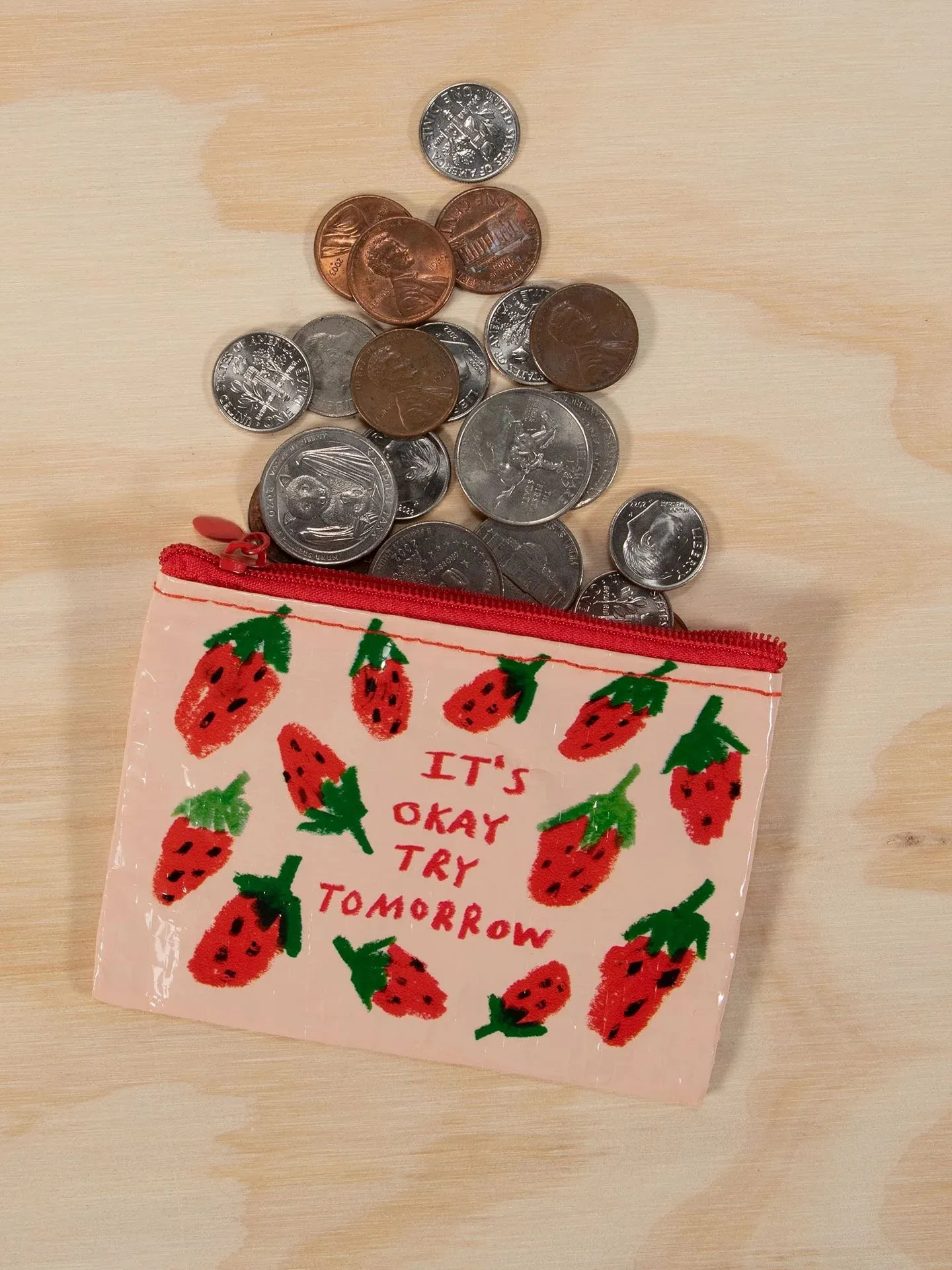 Blue Q - It's OK Try Tomorrow Coin Purse