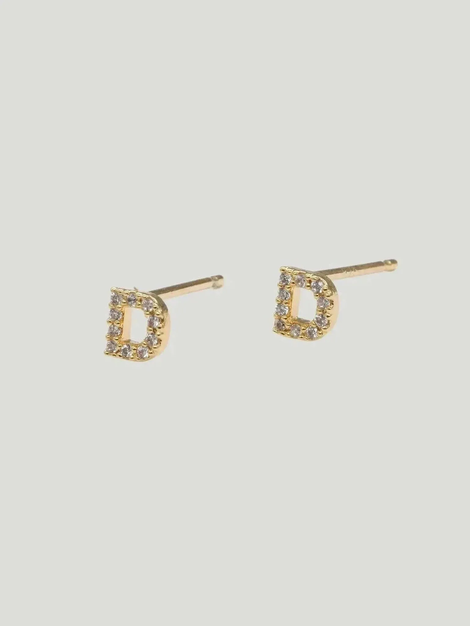 Brenda Grands Jewelry Love Beyond Measure Initial Stud Earrings