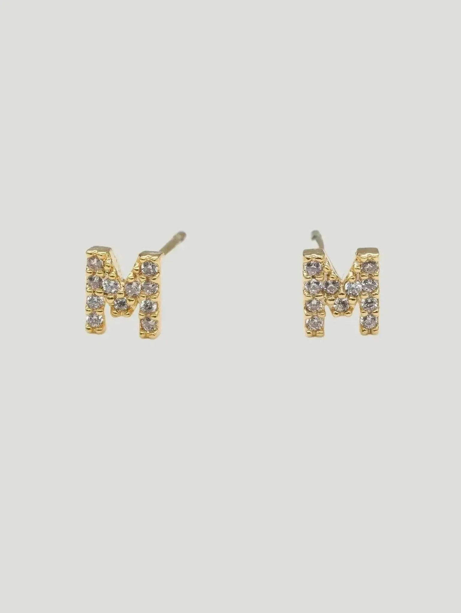 Brenda Grands Jewelry Love Beyond Measure Initial Stud Earrings