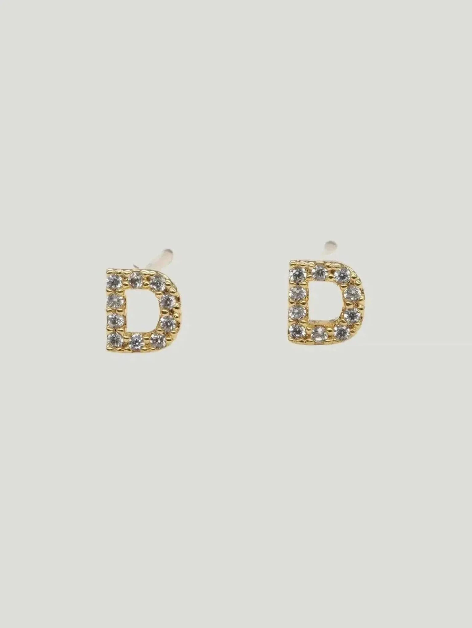 Brenda Grands Jewelry Love Beyond Measure Initial Stud Earrings