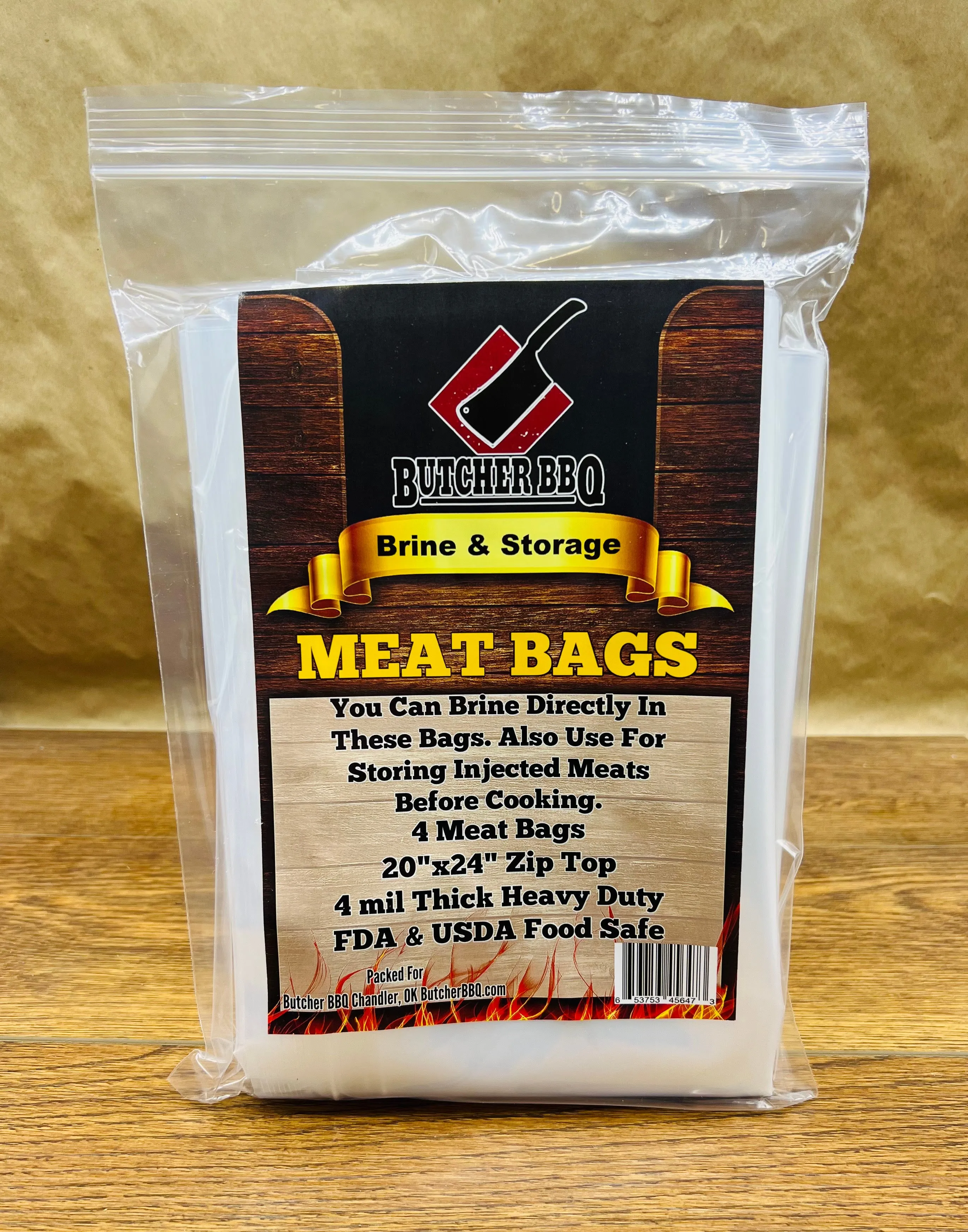 Butcher BBQ | TURKEY BRINE BAGS & MEAT STORAGE