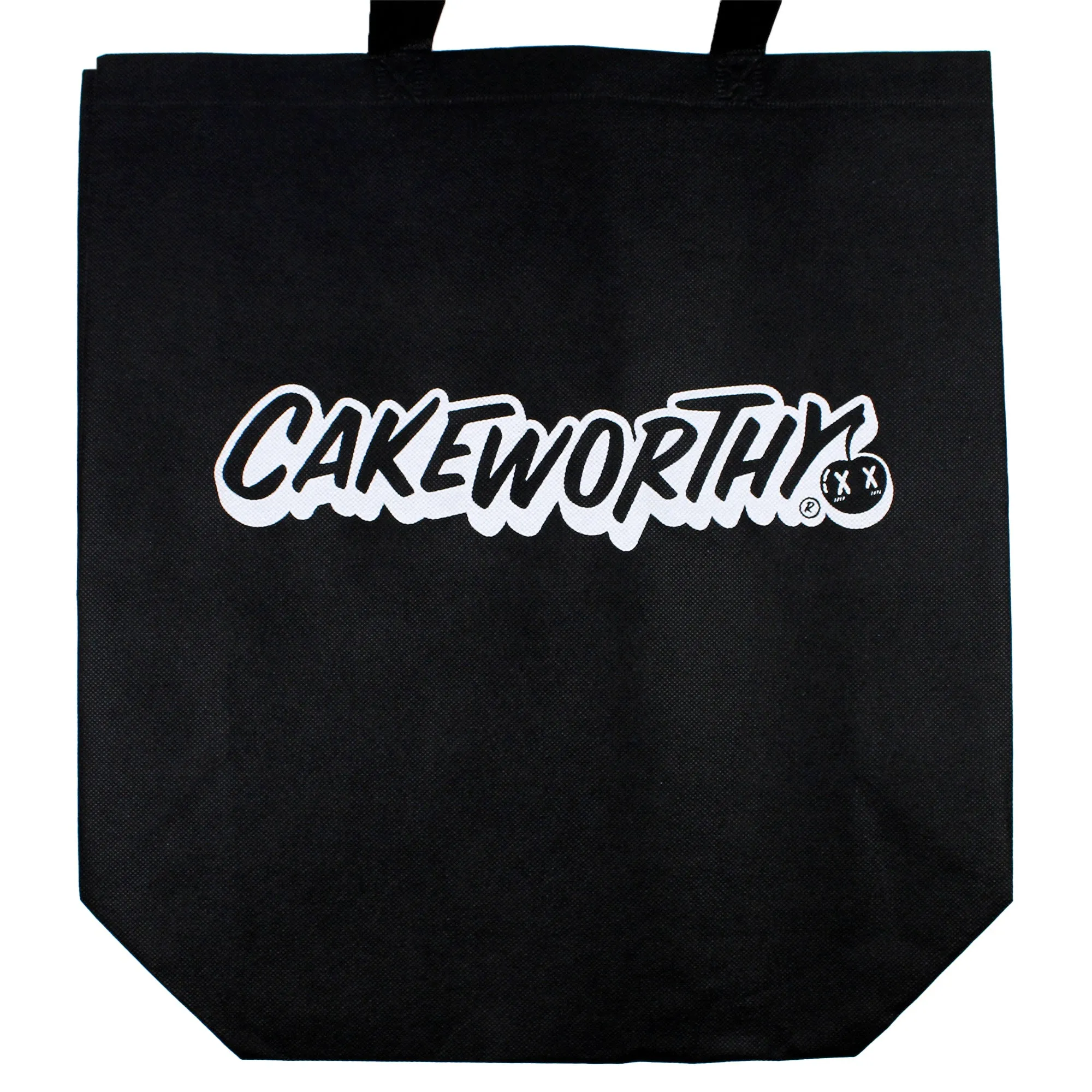 Cakeworthy Black Shopping Tote