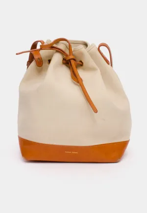 CANVAS BUCKET BAG