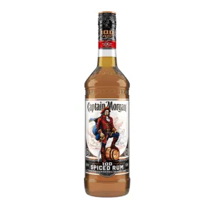 Captain Morgan 100 Proof Spiced Rum 750ml