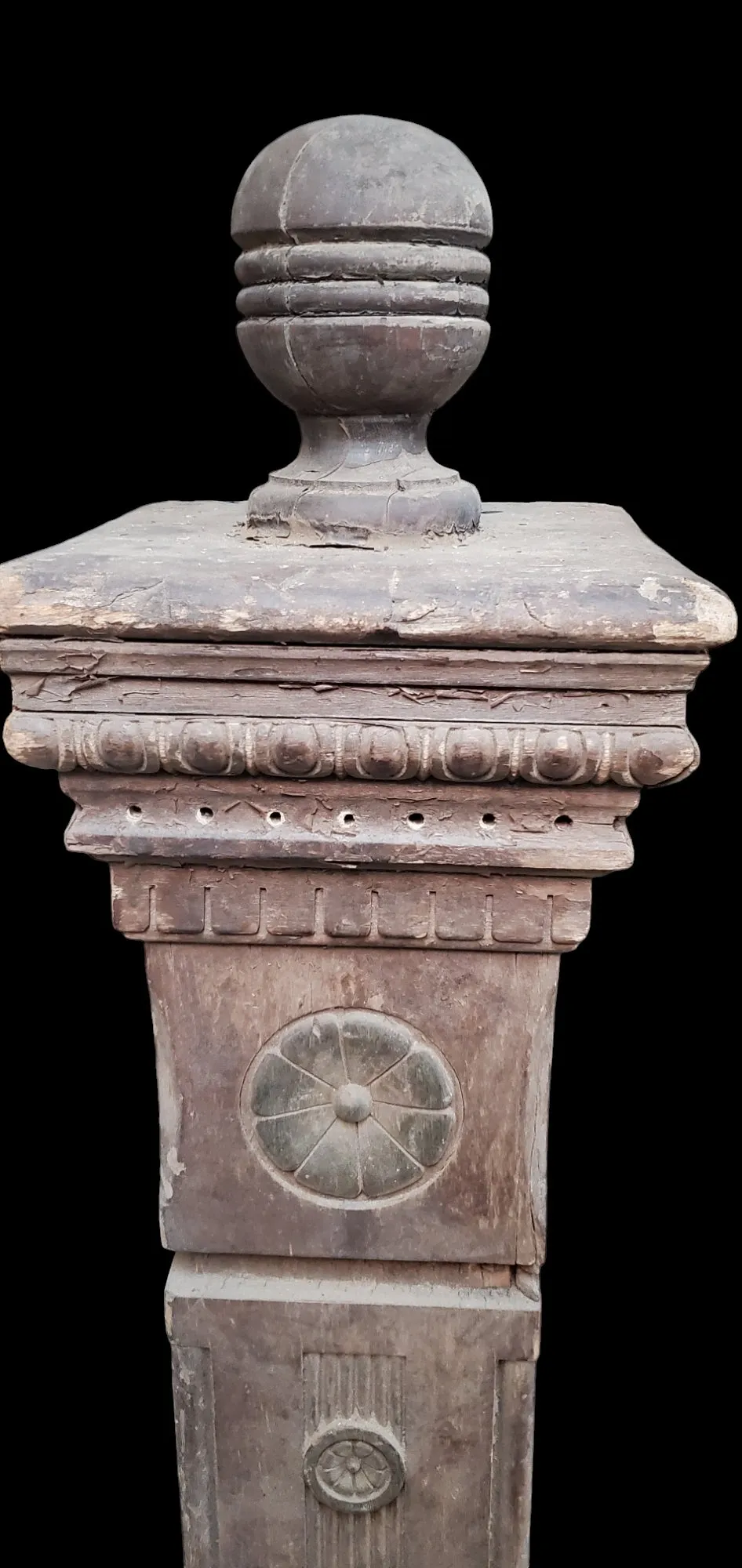 Carved Eastlake Newel Post GAM0281