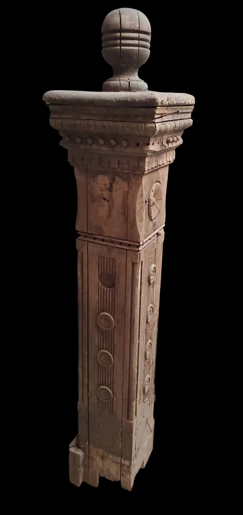 Carved Eastlake Newel Post GAM0281