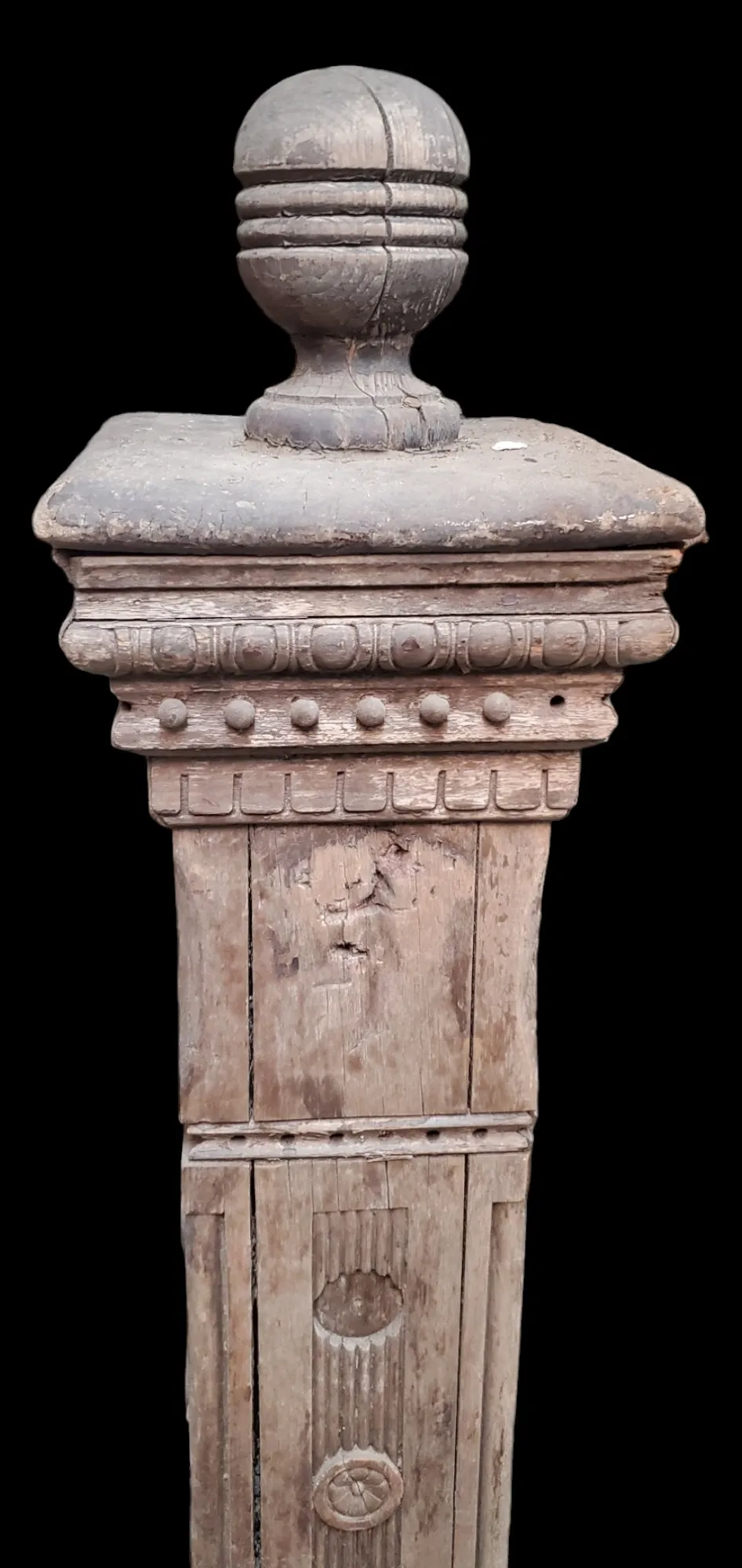 Carved Eastlake Newel Post GAM0281