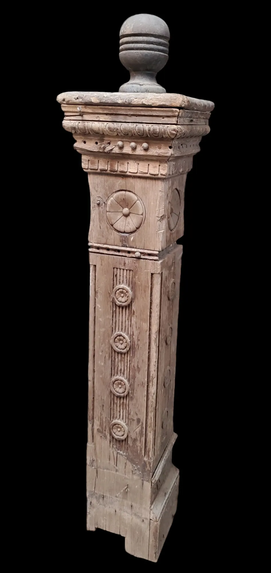 Carved Eastlake Newel Post GAM0281