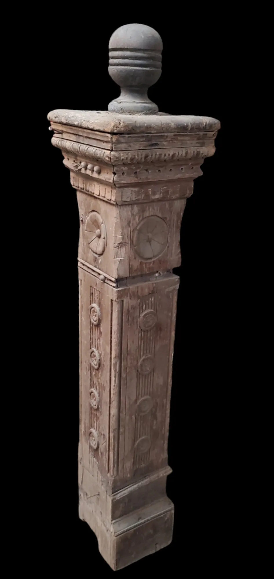 Carved Eastlake Newel Post GAM0281