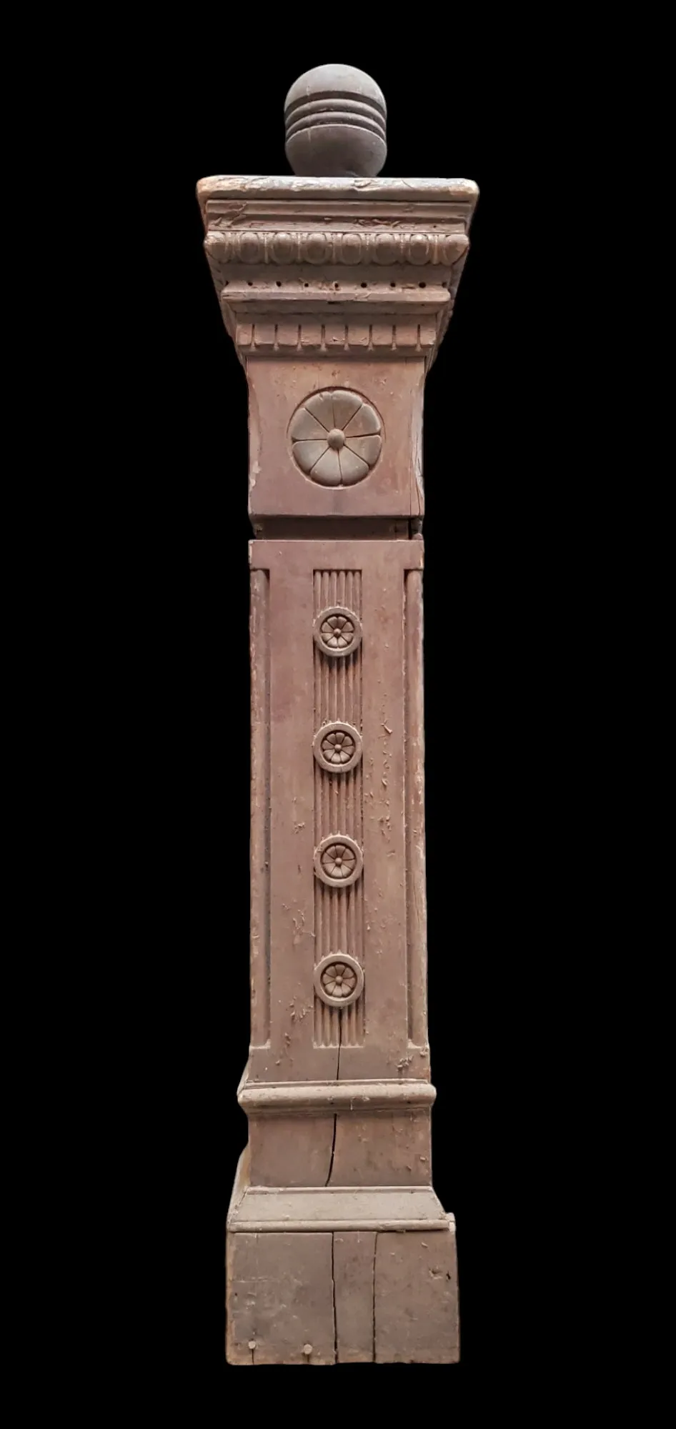 Carved Eastlake Newel Post GAM0281