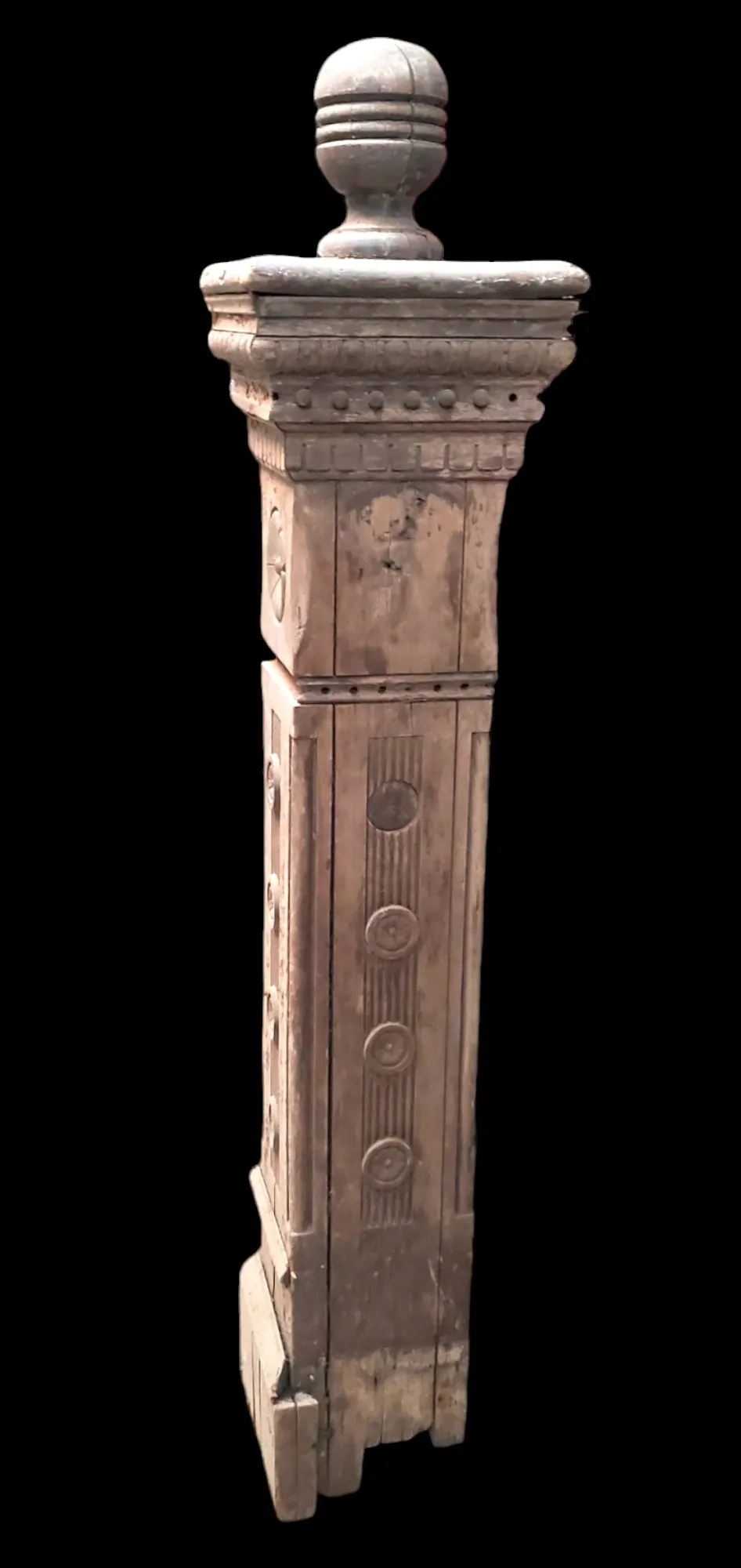 Carved Eastlake Newel Post GAM0281