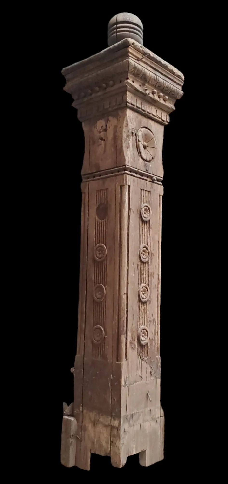 Carved Eastlake Newel Post GAM0281