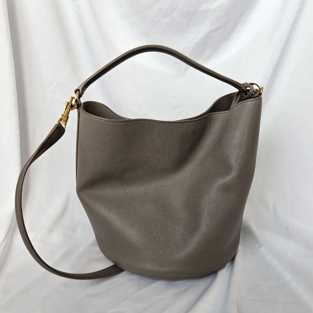 Celine Bucket 16 Grey Bag