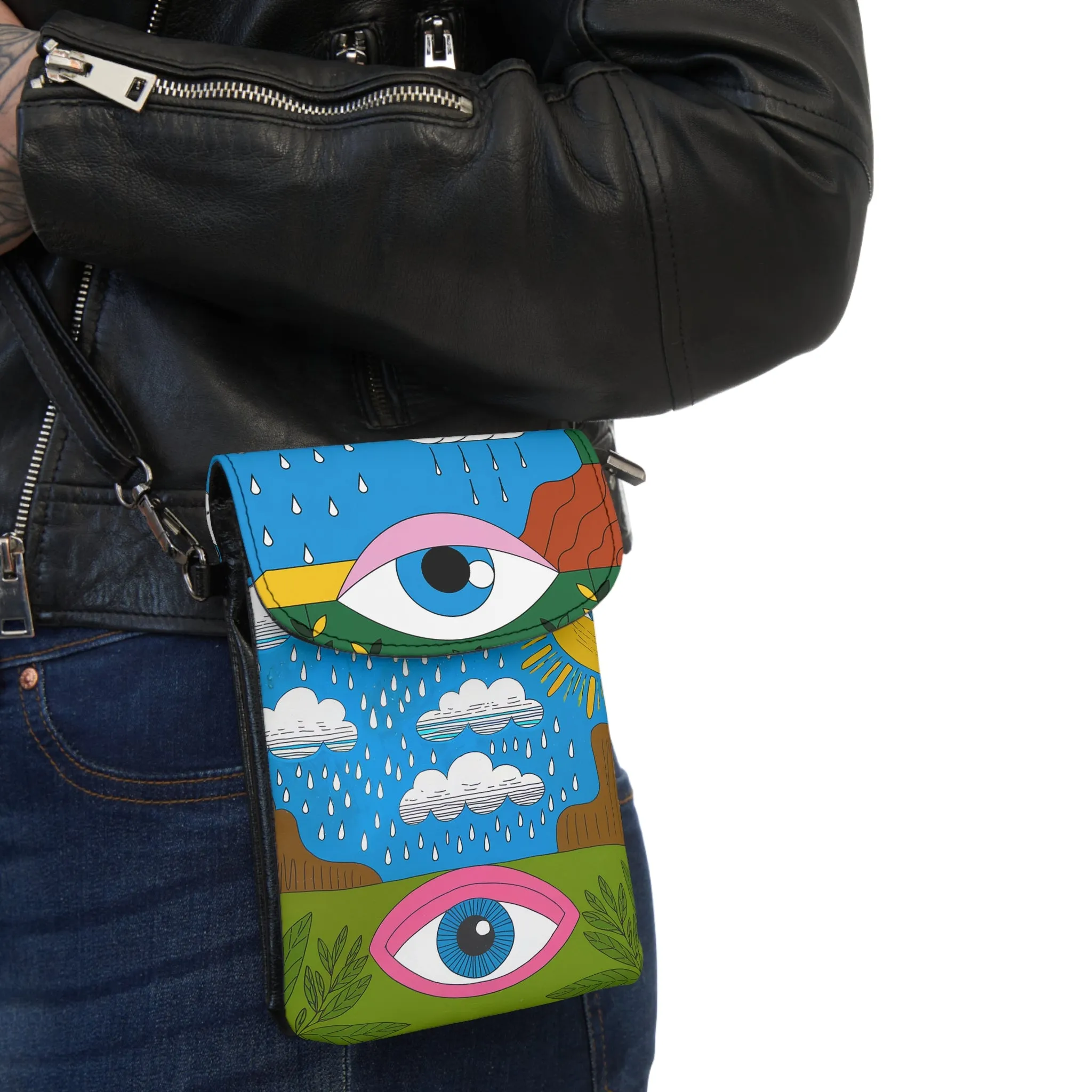 Cell Phone Wallet - Watching Design