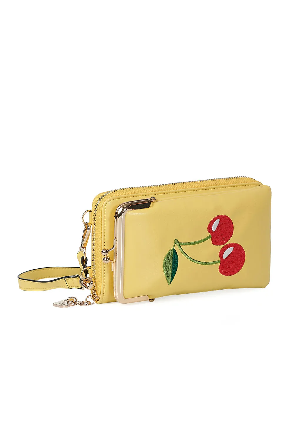 CHERRY PIE CROSS BODY PHONE BAG