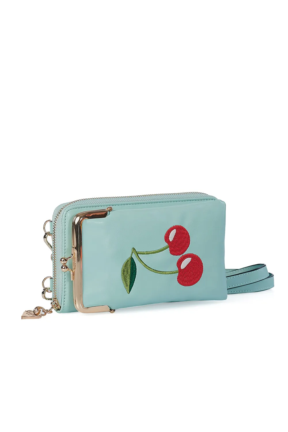 CHERRY PIE CROSS BODY PHONE BAG