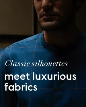 Classic silhouettes meet luxurious fabrics