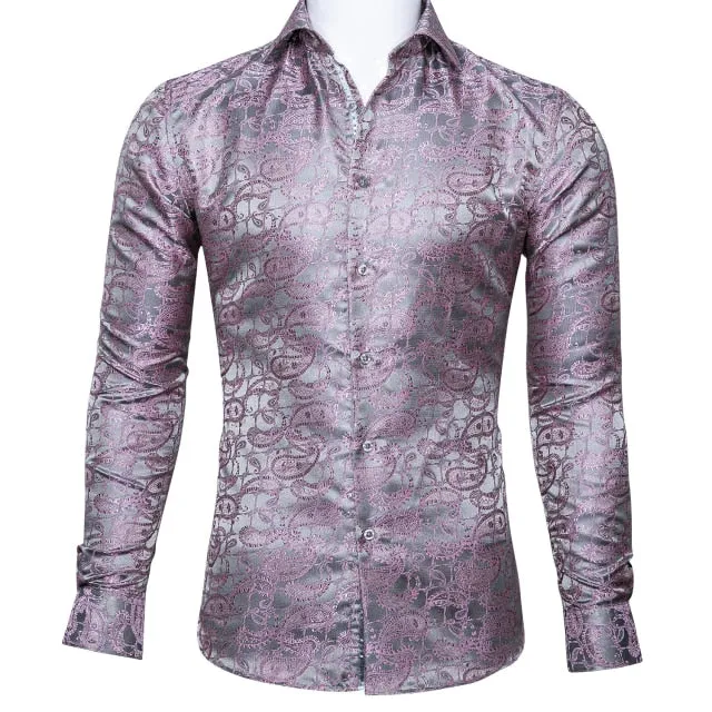 Classy Luxurious Floral Printed Long Sleeves Shirt