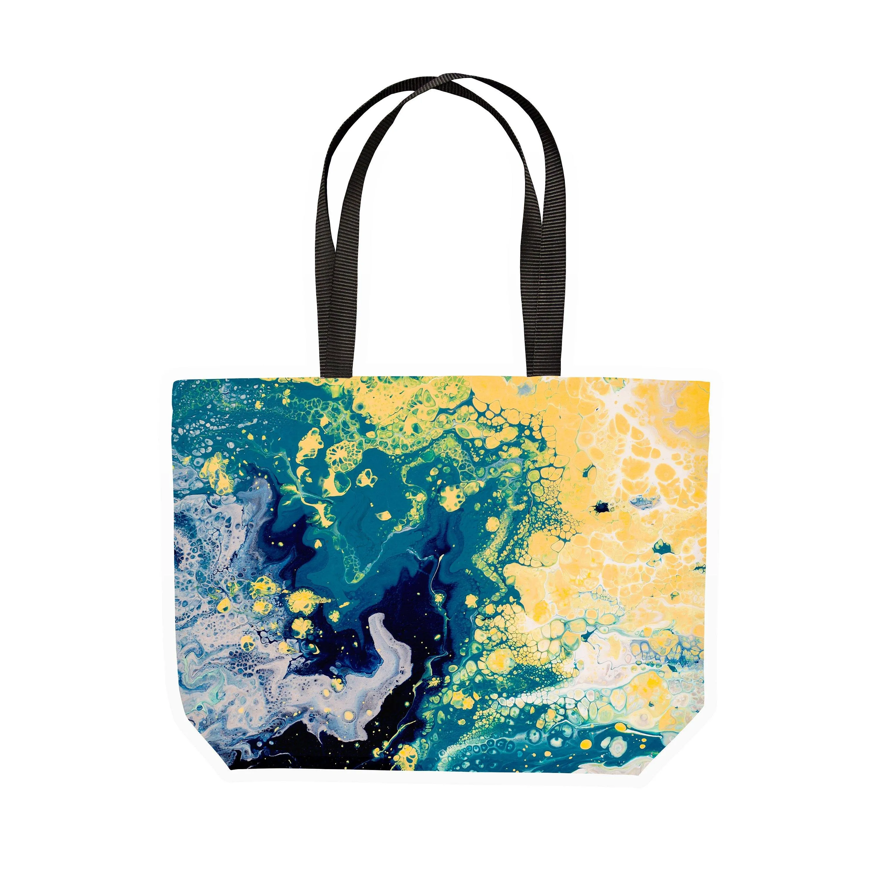 Coastline Canvas Tote