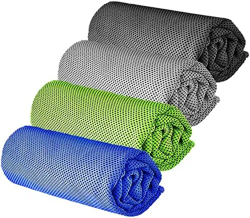 Cooling Towel Microfibre Quick Dry Breathable for Neck & Face During Sports