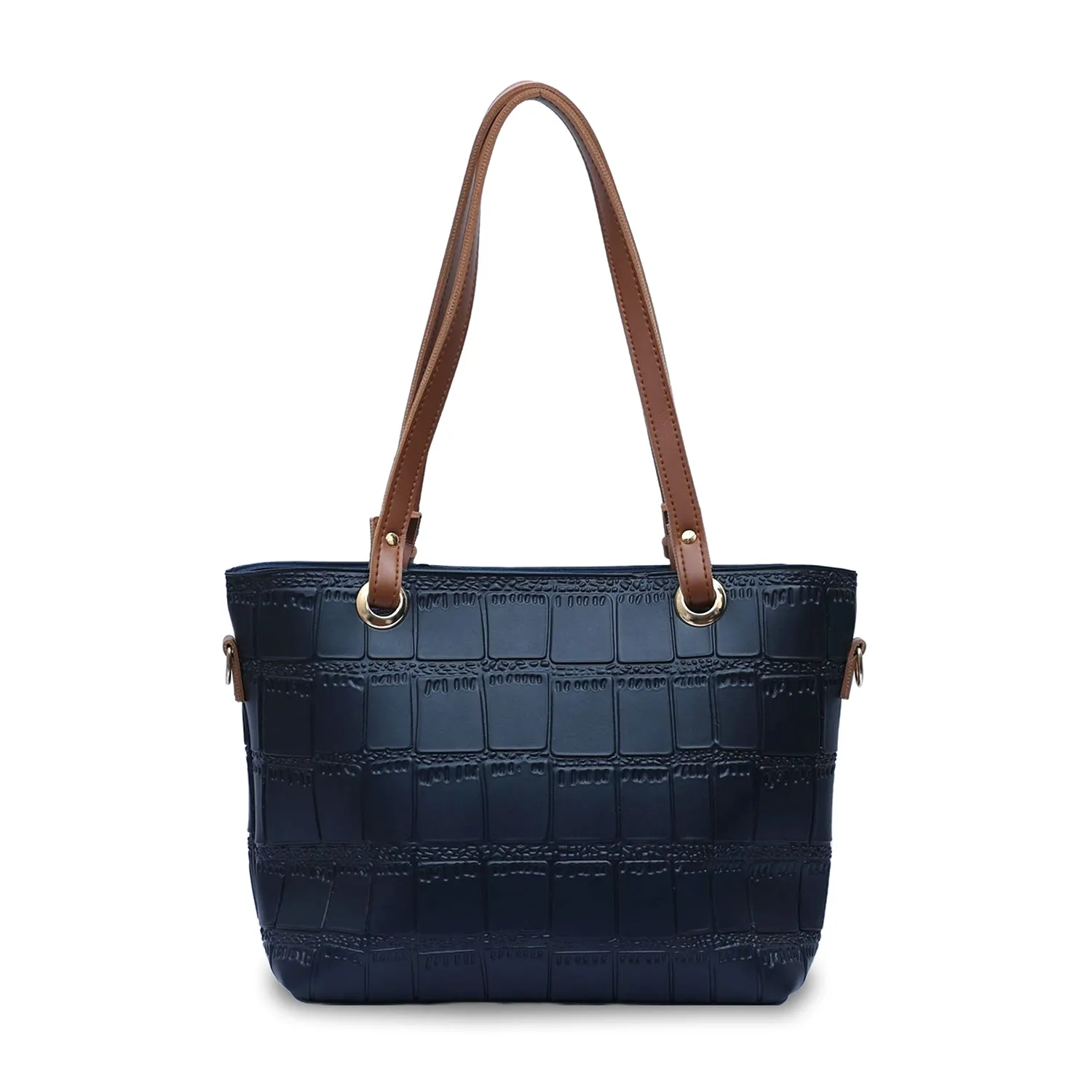 Crocodile Tote Blue Bagset